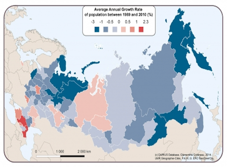 Shrinking Russia